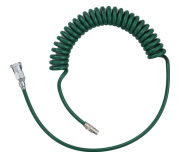 コイルホースフィッティング付（ソケット×プラグ）